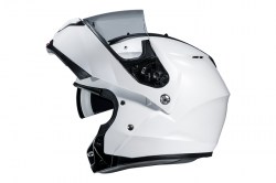 /capacete modular hjc C91branco_1